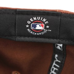 Boné Adulto New Era 9Forty Los Angeles Dodgers MLB Aba Curva - Foto 8