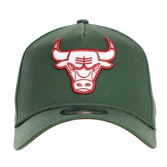 Boné Adulto New Era Chicago Bulls NBA Aba Curva - Foto 3