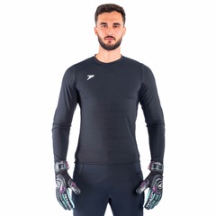 Camisa Poker Manga Longa Térmica Skin Espuma Block  - Masculino - Foto 1