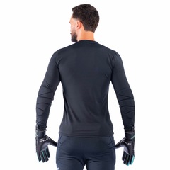 Camisa Poker Manga Longa Térmica Skin Espuma Block  - Masculino - Foto 3