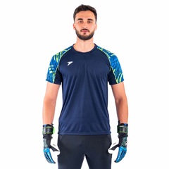 Camisa Poker Goleiro Manga Curta Sublimada Sentinela - Masculino - Foto 1