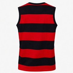 Camisa Regata do Flamengo Retrô Flatri Bordado Braziline - Masculina - Foto 4