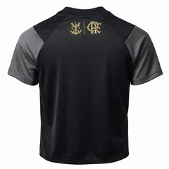 Camisa do Flamengo Energia Gold Braziline - Infantil - Foto 4