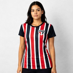 Camisa do São Paulo Exultante Braziline - Feminina - Foto 2