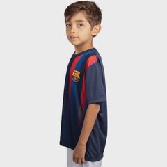 Camiseta do Barcelona Braziline Stamina - Infantil - Foto 3