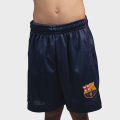 Bermuda do Barcelona Braziline - Infantil - Foto 1
