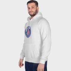 Blusão de Moletom Canguru Fleece Balboa PSG - Masculina - Foto 2