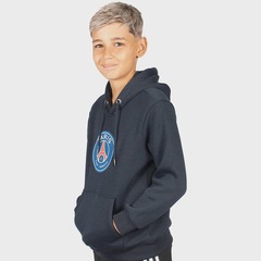 Blusão de Moletom Balboa PSG Logo - Infantil - Foto 3
