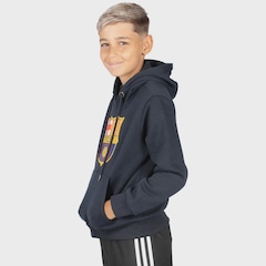 Blusão de Moletom Barcelona Canguru Balboa - Infantil - Foto 3