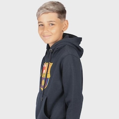 Blusão de Moletom Barcelona Canguru Balboa - Infantil - Foto 4