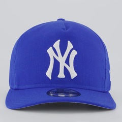 Boné Unissex New Era MLB New York Yankees Cobalt 1920 Aba Curva - Foto 2