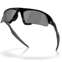 Óculos de Sol Unissex Oakley Suture Jacket Polished Black 0464 - Foto 4