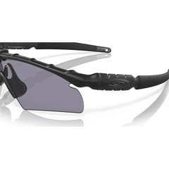 Óculos de Sol Unissex Oakley Ballistic M Frame 2.0 Hybrid Black Grey - Foto 5