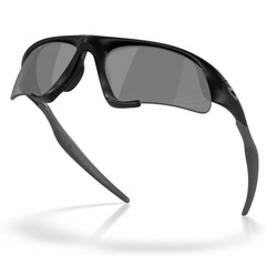 Óculos de Sol Unissex Oakley Suture Jacket Matte Black Prizm Black - Foto 4