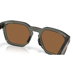 Óculos de Sol Oakley Unissex HSTN SQ MotoGP Grey Smoke Prizm Bronze - Foto 6