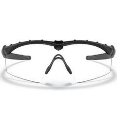Óculos de Sol Unissex Oakley Ballistic M Frame 2.0 Matte Black Clear - Foto 3