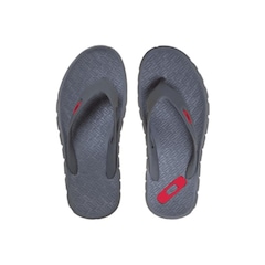 Chinelo Oakley Operative Heritage Grigio Scuro - Masculino - Foto 2