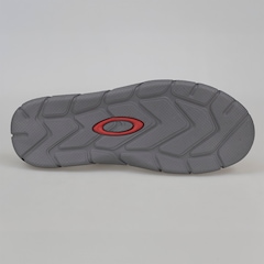 Chinelo Oakley Operative Heritage Grigio Scuro - Masculino - Foto 3