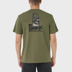 Camiseta Rip Curl Search Stack Black - Masculina - Foto 2