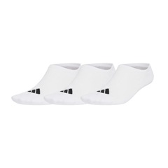 Kit  3 Pares de Meia Cano Invisível adidas - Unissex - Foto 1