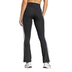 Calça adidas Flare Optime Essentials 3 Stripes Feminina - Foto 2