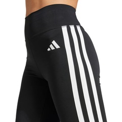 Calça adidas Flare Optime Essentials 3 Stripes Feminina - Foto 4