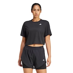 Camiseta adidas M/C Cropped Essentials Feminina - Foto 1