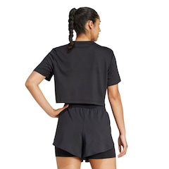 Camiseta adidas M/C Cropped Essentials Feminina - Foto 2