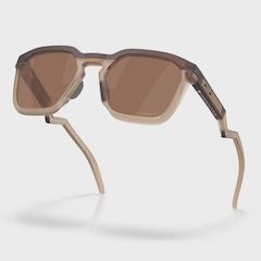 Óculos de Sol Unissex Oakley HSTN SQ Matte Rootbeer Prizm Tungsten - Foto 2