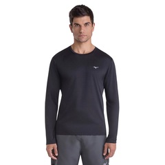 Camiseta Manga Longa Mizuno Nirvana - Masculina - Foto 1