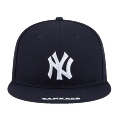 Boné Adulto New Era  New York Yankees MLB Visor Aba Reta - Foto 2