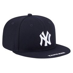 Boné Adulto New Era  New York Yankees MLB Visor Aba Reta - Foto 3