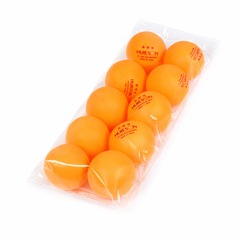 Kit 10 Bolas de Tênis de Mesa 3 Estrelas Gold Sports Huieson 40+ ABS Premium - Foto 1