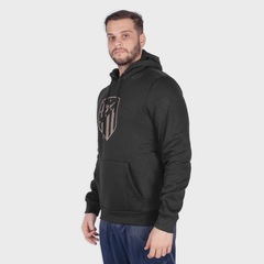 Blusão de Moletom Balboa Atlético Madrid Fleece Canguru - Masculina - Foto 2
