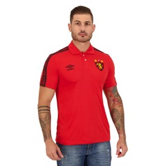 Camisa Polo do Sport Recife Umbro Viagem 2022 - Masculina - Foto 2