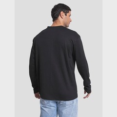 Camiseta Fatal Manga Longa Texturizada - Masculina - Foto 2