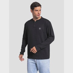 Camiseta Fatal Manga Longa Texturizada - Masculina - Foto 4