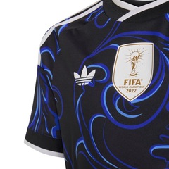 Camisa da Argentina II 26 adidas - Infantil - Foto 3