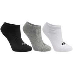 Kit 3 Pares de Meia Cano Invisível Olympikus Sem Fleece - Masculina - Foto 1