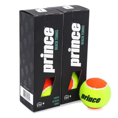 Bola de Beach Tennis Prince Pack Com 06 Bolas - Unissex - Foto 1