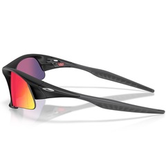 Óculos de Sol Unissex Oakley Suture Jacket Matte Black Prizm Road - Foto 2