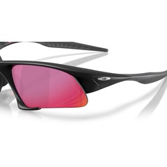 Óculos de Sol Unissex Oakley Suture Jacket Matte Black Prizm Road - Foto 5