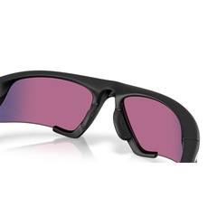 Óculos de Sol Unissex Oakley Suture Jacket Matte Black Prizm Road - Foto 6