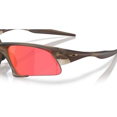 Óculos de Sol Unissex Oakley Suture Jacket Matte Brown Smoke 1064 - Foto 5
