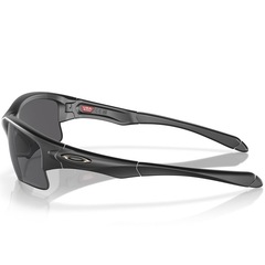 Óculos de Sol Unissex Oakley Quarter Jacket Matte Black - Foto 2