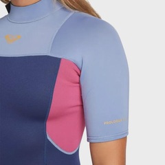 Short John Roxy Prologue Feminino 2/2mm Back Zip - Foto 2