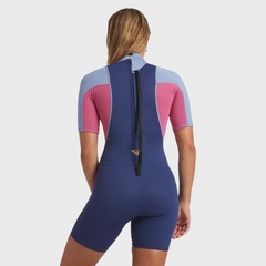 Short John Roxy Prologue Feminino 2/2mm Back Zip - Foto 6