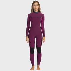 Long John Feminino Roxy Elite Stretch 3/2mm Front Zip - Foto 5