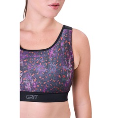 Top Authen Grit Bossa Ajustavel 1 Bolso Retro - Feminina - Foto 2