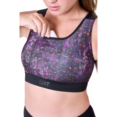 Top Authen Grit Bossa Ajustavel 1 Bolso Retro - Feminina - Foto 3